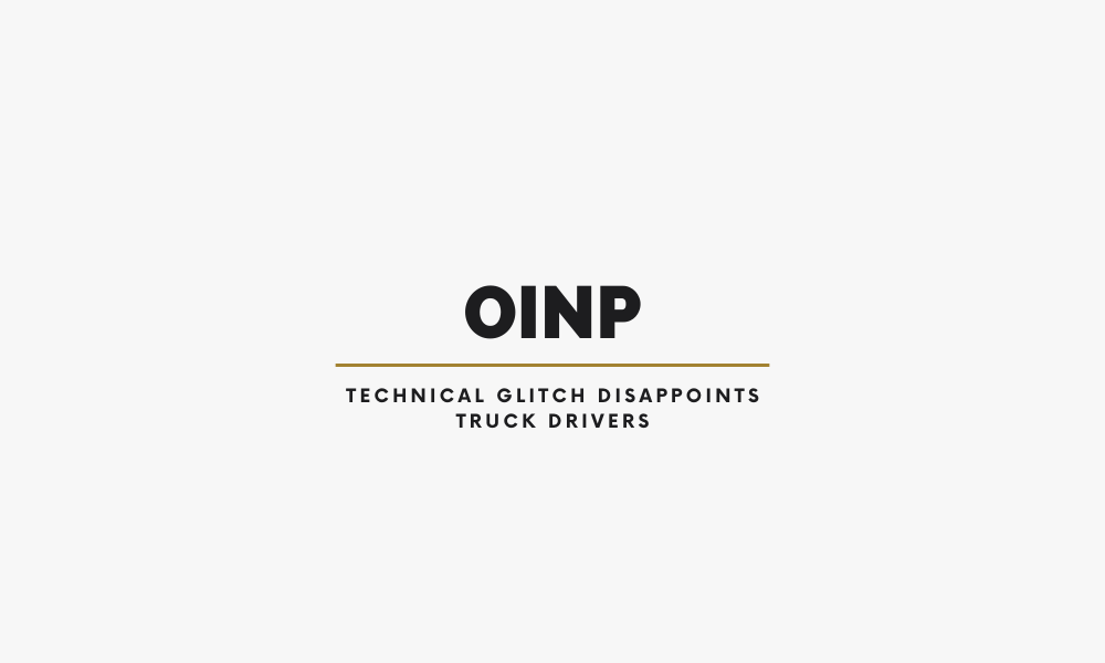 Technical Glitch Disappoints Truck Drivers in OINP's February 10, 2023 Draw